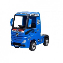 Electric Ride-On Car Mercedes Actros Blue Painted