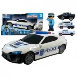 Police Car with Transport Function Lights & Sound