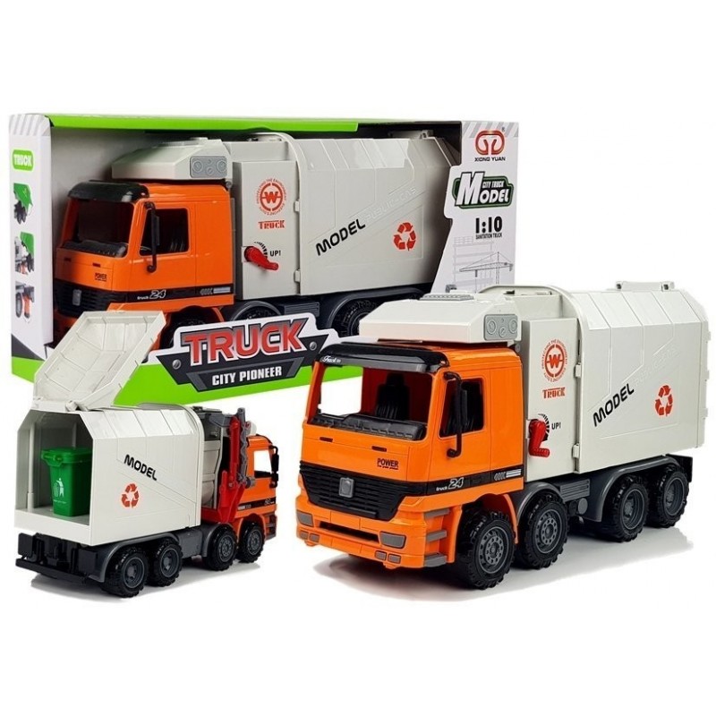 Powered Garbage Truck Trash Can