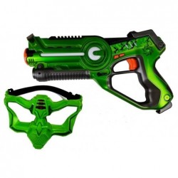 Laser Pistol With Mask