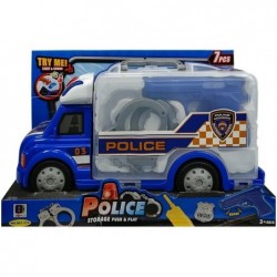 Portable Car with Accessories Police Car
