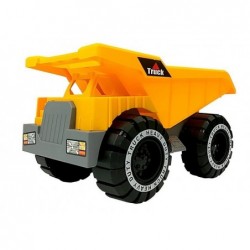 Tipper with trailer and Bulldozer 49 cm Construction site