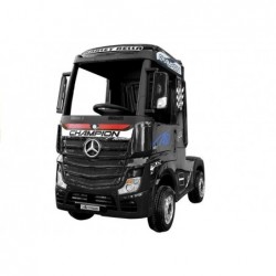 Electric Ride-On Car Mercedes Actros Black Painted MP4