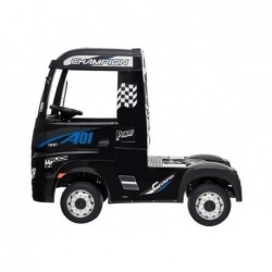 Electric Ride-On Car Mercedes Actros Black Painted MP4