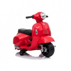 Red Electric Scooter Vespa...