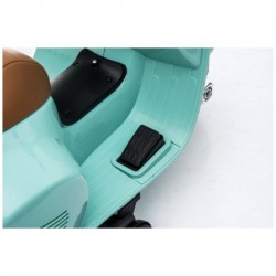 Turquoise Electric Scooter Vespa GTS 300 Mini