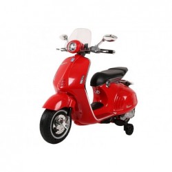 Red Electric Scooter Vespa GTS 300