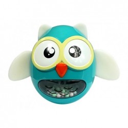 Owl Rattle Teether Children's Toy Turquoise