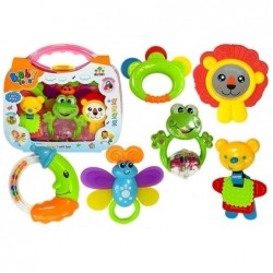 Set of Rattles and Teethers for baby