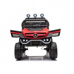 Electric Ride On Mercedes Unimog S Red