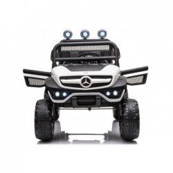 Electric Ride On Mercedes Unimog S White