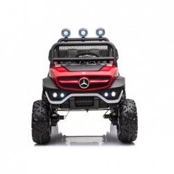Electric Ride On Mercedes Unimog S Painted Red