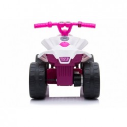 TR1805 Electric Ride-On Quad White-pink