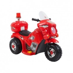 LL999 Electric Ride-On Motorbike Red