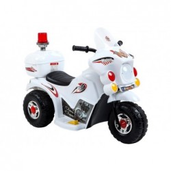 LL999 Electric Ride-On Motorbike White