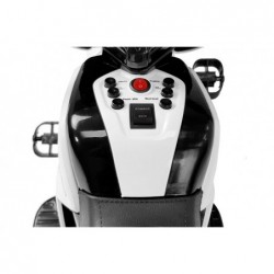 HL-108 Electric Ride-On Motorbike White