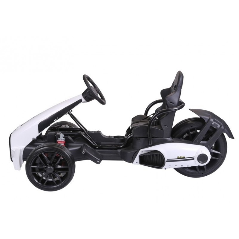 CH9939 Electric Ride-On Go-kart White