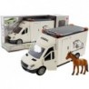 Horse Transport Vehicle White