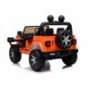 Electric Ride On  Jeep Rubicon 4x4 Orange