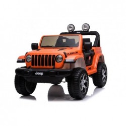 Electric Ride On  Jeep Rubicon 4x4 Orange