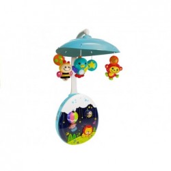 A colorful carousel for a baby