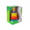 Pyramid with Rings Interactive Lights Game Wheels Colorful Duck