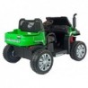 A730-1 Electric Ride-On Car Green-Silver