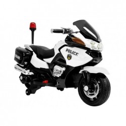 Electric Ride-On Police Motorbike YSA021A White-Black
