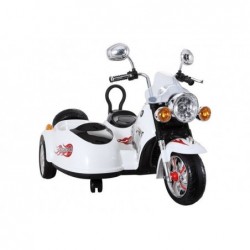 Electric Ride-On Motorbike SX138 White