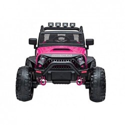Jeep JC666 Electric Ride On Car Rose Painted