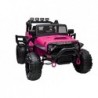 Jeep JC666 Electric Ride On Car Rose Painted