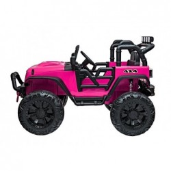 Jeep JC666 Electric Ride On Car Rose Painted
