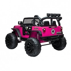 Jeep JC666 Electric Ride On Car Rose Painted