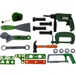 DIY Tool Kit in a Suitcase Green
