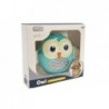 Owl Rattle Teether Children's Toy Blue