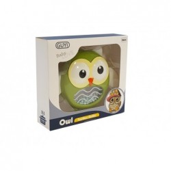Owl Rattle Teether Children's Toy Green