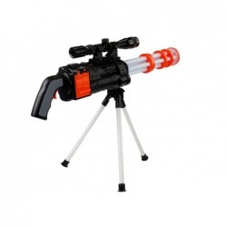 Battery Operated Sniper Rifle Rotary Cannon Police 62 cm