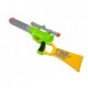 Foam Cartridge Rifle with target for shooting Green