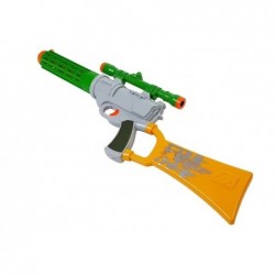 Foam Cartridge Rifle with target for shooting Grey
