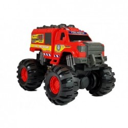 Monster Auto Firetruck Guard Big Wheels 1: 8 40cm x 30cm x 35cm