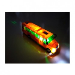 Spring Drive School Bus. Lights and Sounds. Opening Doors