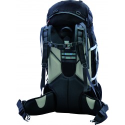 Backpack Sherpa 65+10, blue dark grey