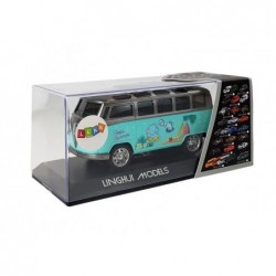 Battery-operated Vacation Bus with Light Sound Turquoise