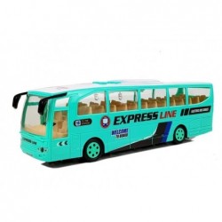 Excursion Bus on Batteries Turquoise 30cm