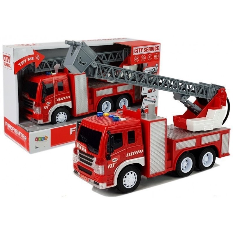 Auto Fire Truck Fire Brigade with Water 1:16 Ladder