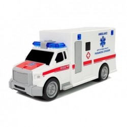 1:20 friction drive ambulance with sound