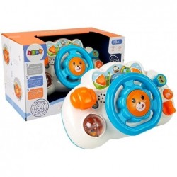 Blue Educational Steering Wheel for Baby 