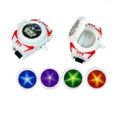 Space Warrior Set Laser Gun Lightsaber Handcuffs Disc Thrower