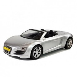 Toy car Cabriolet Silver 1:18