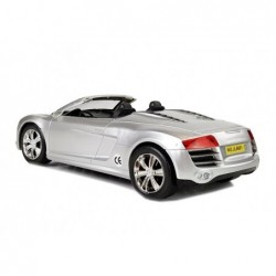 Toy car Cabriolet Silver 1:18